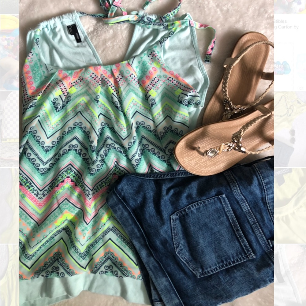 Boho style tank